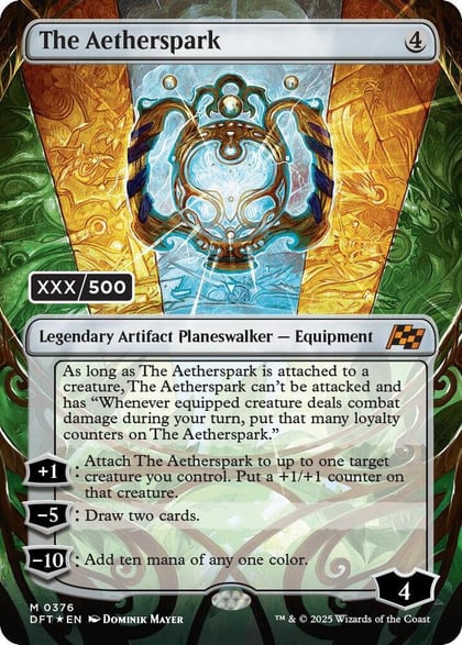 The Aetherspark (Serial Numbered), Aetherdrift 376