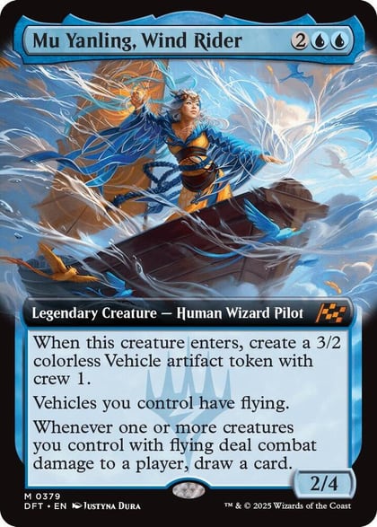 Mu Yanling, Wind Rider (Extended Art), Aetherdrift 379