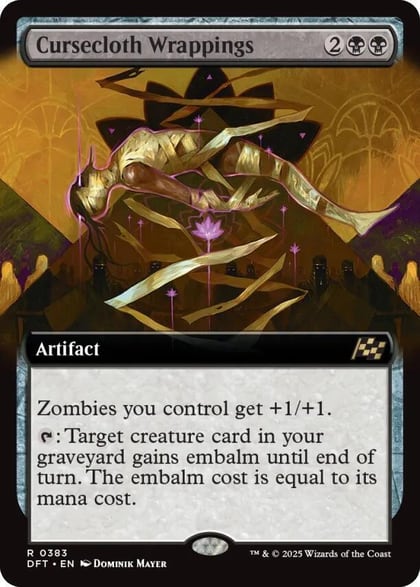 Cursecloth Wrappings (Extended Art), Aetherdrift 383