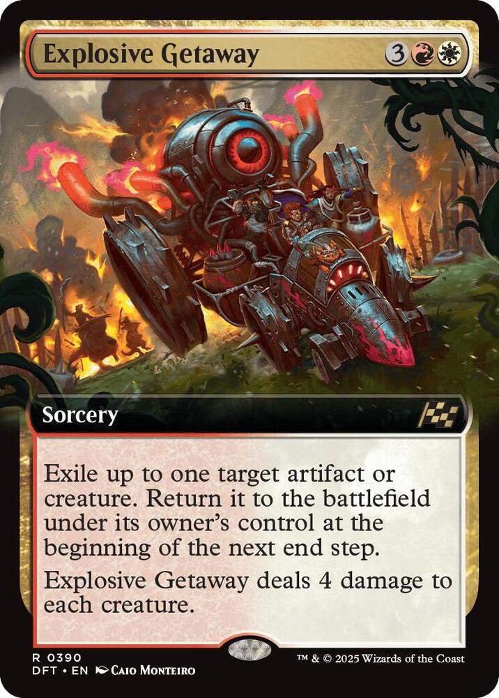 Explosive Getaway (Extended Art), Aetherdrift 390