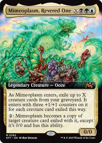 Mimeoplasm, Revered One (Extended Art), Aetherdrift 392