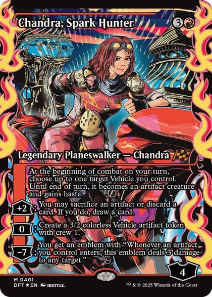Chandra, Spark Hunter (Showcase), Aetherdrift 401
