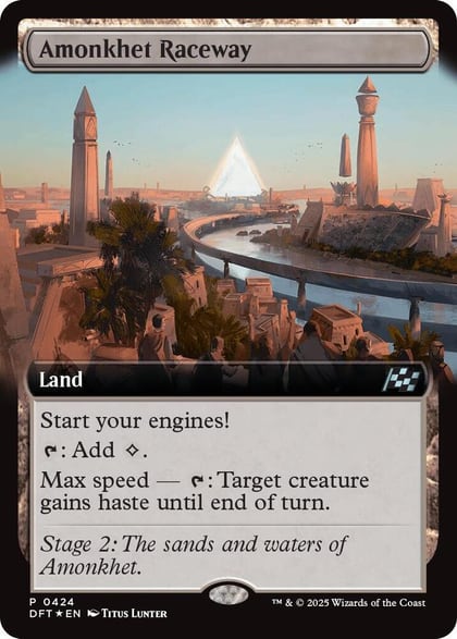 Amonkhet Raceway (Extended Art), Aetherdrift 424