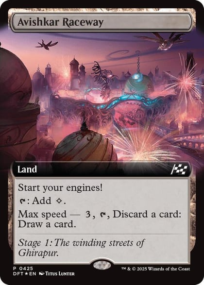 Avishkar Raceway (Extended Art), Aetherdrift 425