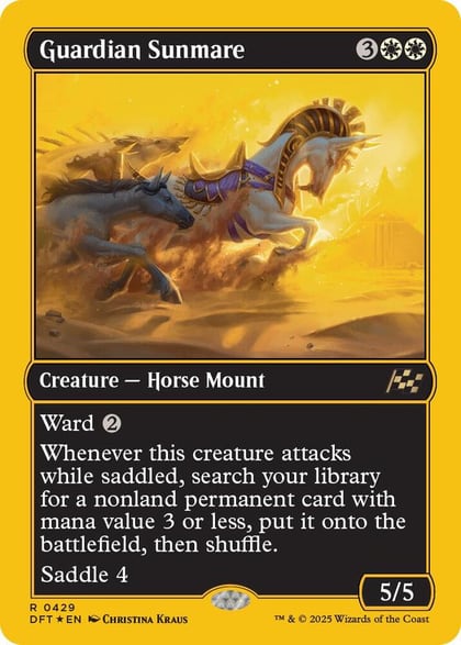 Guardian Sunmare (First-Place Foil), Aetherdrift 429