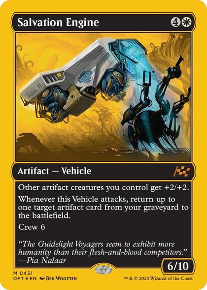 Salvation Engine (First-Place Foil), Aetherdrift 431