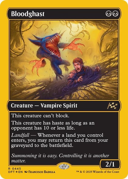 Bloodghast (First-Place Foil), Aetherdrift 445