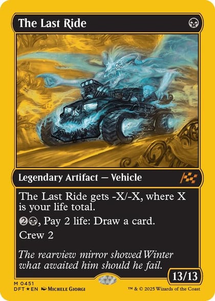 The Last Ride (First-Place Foil), Aetherdrift 451