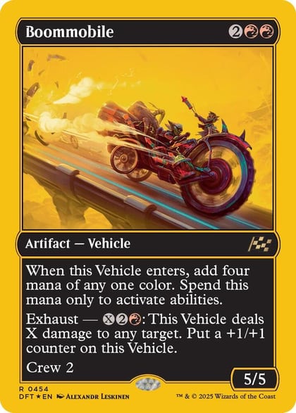 Boommobile (First-Place Foil), Aetherdrift 454