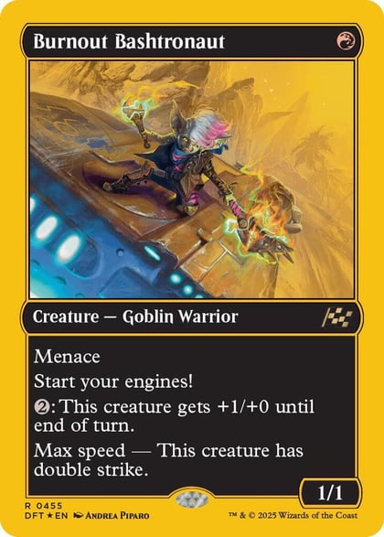 Burnout Bashtronaut (First-Place Foil), Aetherdrift 455