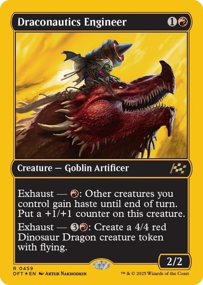 Draconautics Engineer (First-Place Foil), Aetherdrift 459