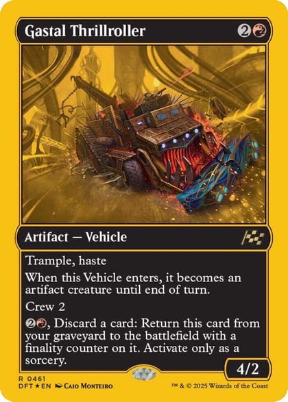 Gastal Thrillroller (First-Place Foil), Aetherdrift 461