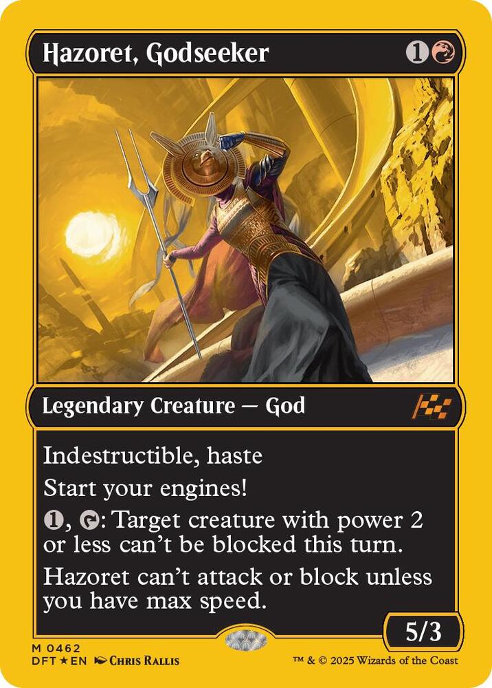 Hazoret, Godseeker (First-Place Foil), Aetherdrift 462