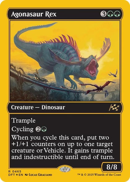 Agonasaur Rex (First-Place Foil), Aetherdrift 465