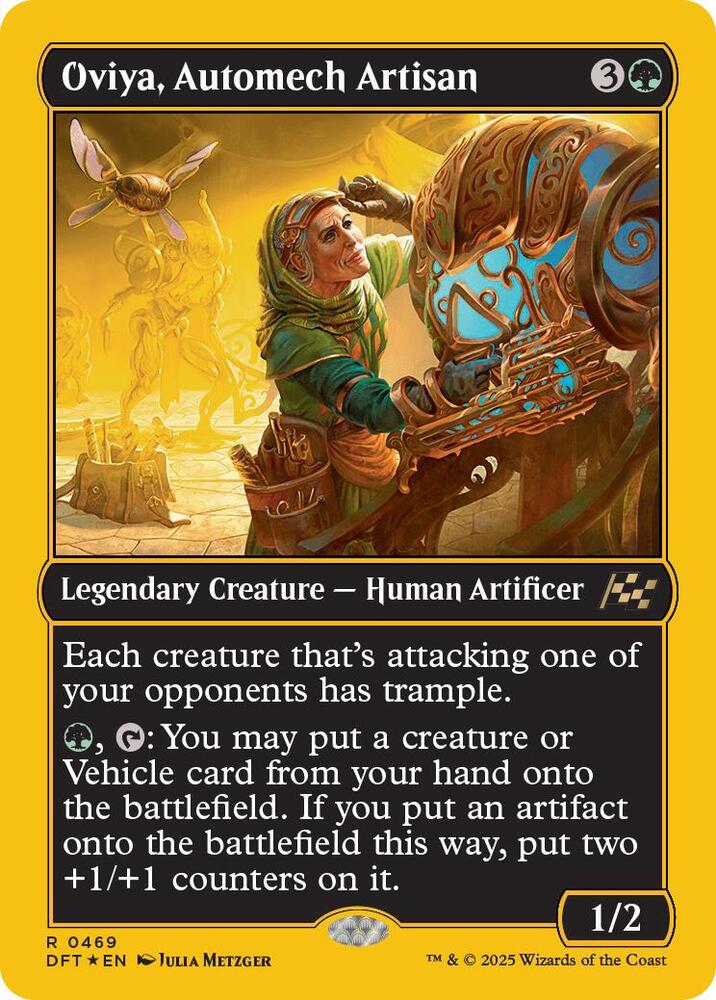 Oviya, Automech Artisan (First-Place Foil), Aetherdrift 469