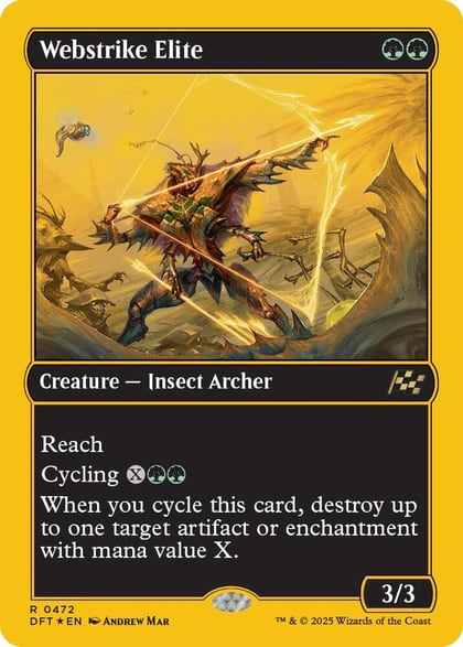 Webstrike Elite (First-Place Foil), Aetherdrift 472