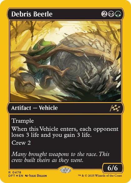 Debris Beetle (First-Place Foil), Aetherdrift 478