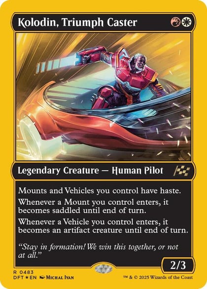 Kolodin, Triumph Caster (First-Place Foil), Aetherdrift 483
