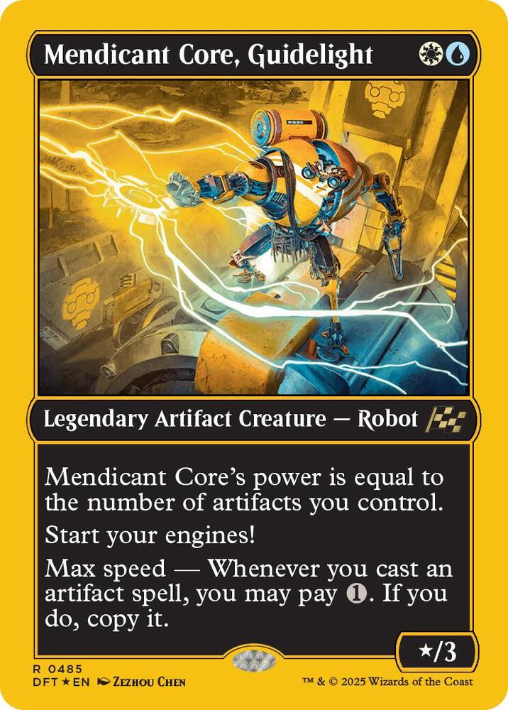 Mendicant Core, Guidelight (First-Place Foil), Aetherdrift 485