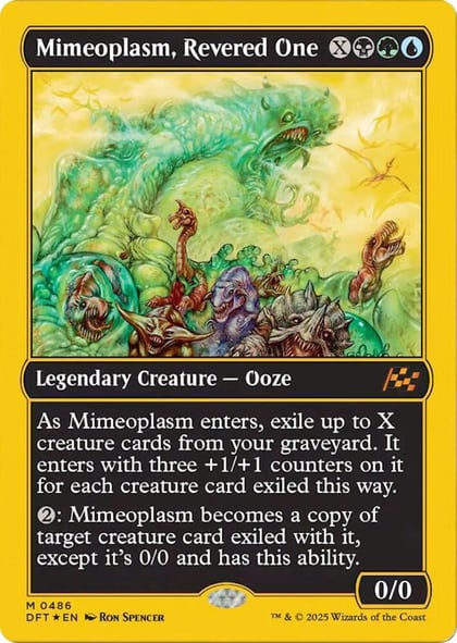 Mimeoplasm, Revered One (First-Place Foil), Aetherdrift 486