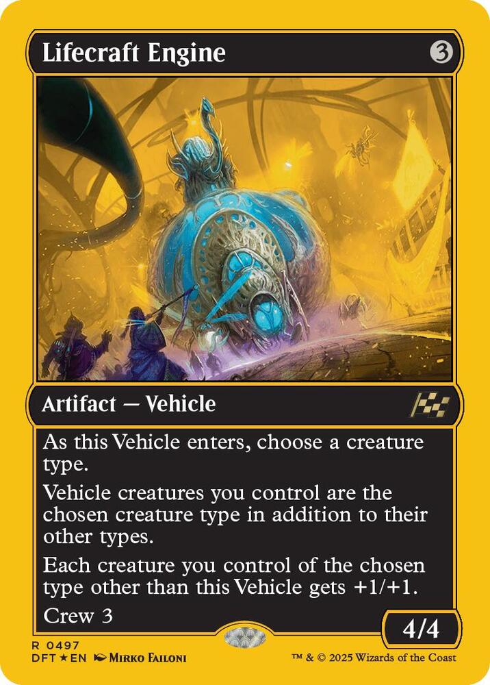 Lifecraft Engine (First-Place Foil), Aetherdrift 497