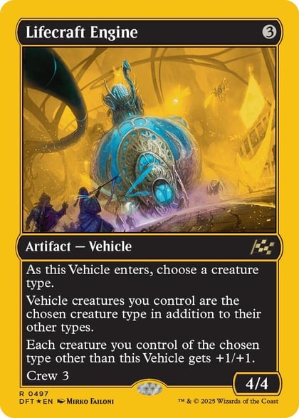 Lifecraft Engine (First-Place Foil), Aetherdrift 497