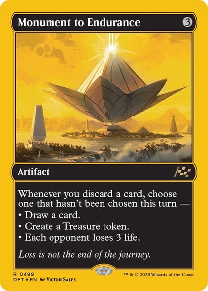 Monument to Endurance (First-Place Foil), Aetherdrift 499