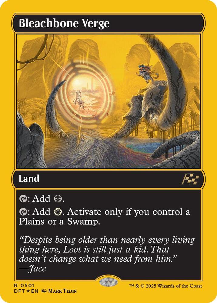 Bleachbone Verge (First-Place Foil), Aetherdrift 501
