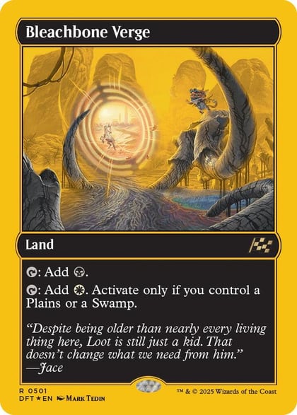 Bleachbone Verge (First-Place Foil), Aetherdrift 501