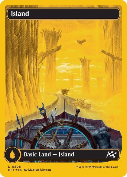 Island (0508) (First-Place Foil), Aetherdrift 508