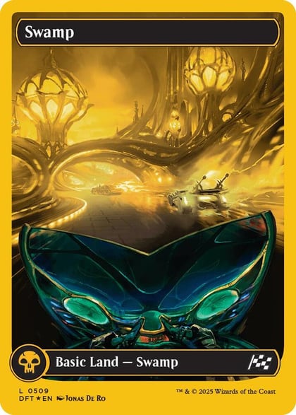 Swamp (0509) (First-Place Foil), Aetherdrift 509