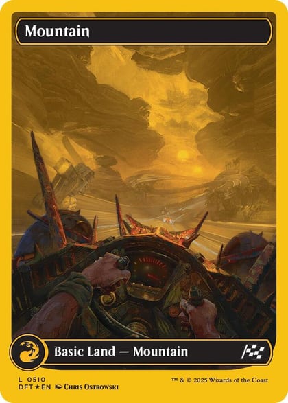Mountain (0510) (First-Place Foil), Aetherdrift 510