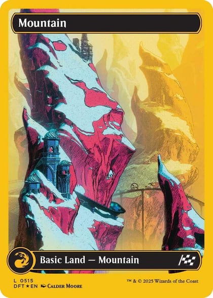 Mountain (0515) (First-Place Foil), Aetherdrift 515