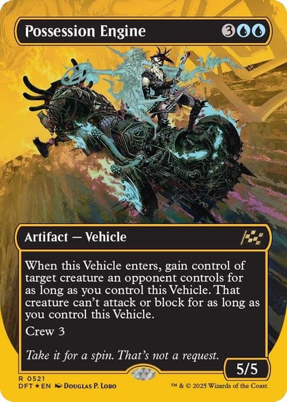 Possession Engine (Borderless) (First-Place Foil), Aetherdrift 521