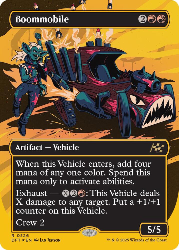 Boommobile (Borderless) (First-Place Foil), Aetherdrift 526