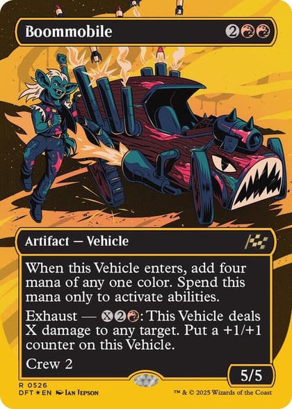 Boommobile (Borderless) (First-Place Foil), Aetherdrift 526