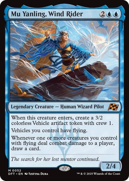 Mu Yanling, Wind Rider, Aetherdrift 52