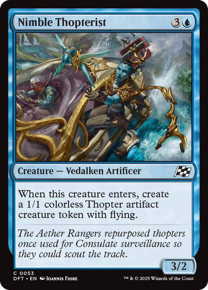 Nimble Thopterist, Aetherdrift 53