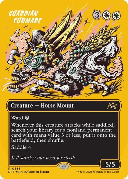 Guardian Sunmare (Borderless) (First-Place Foil), Aetherdrift 533