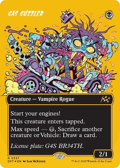 Gas Guzzler (Borderless) (First-Place Foil), Aetherdrift 537