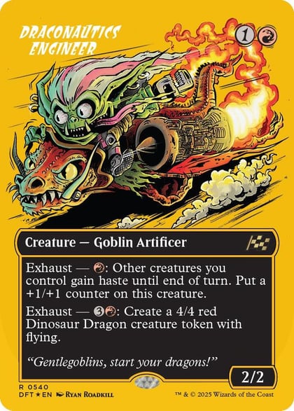 Draconautics Engineer (Borderless) (First-Place Foil), Aetherdrift 540