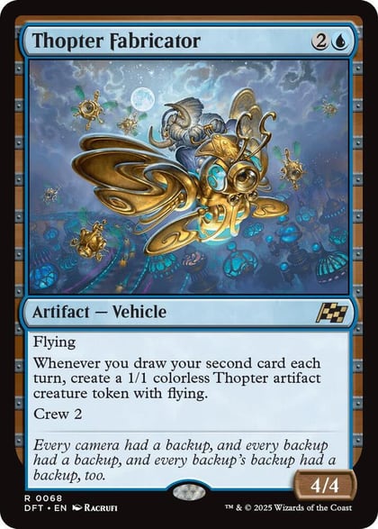 Thopter Fabricator, Aetherdrift 68
