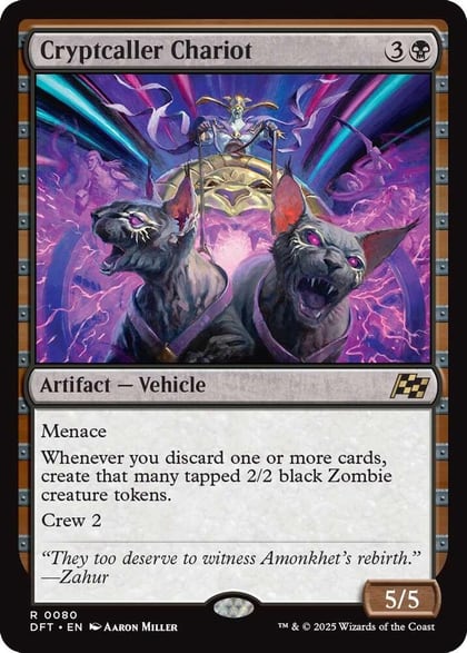 Cryptcaller Chariot, Aetherdrift 80