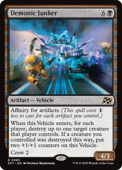 Demonic Junker, Aetherdrift 83