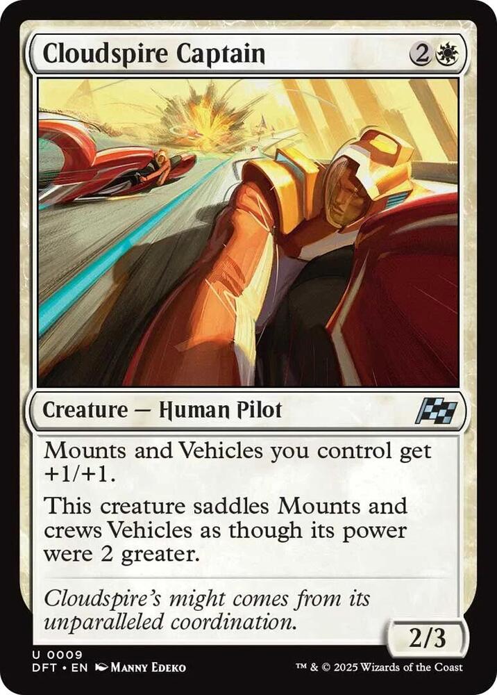 Cloudspire Captain, Aetherdrift 9