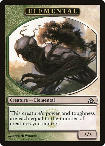 Elemental Token, Dragon's Maze 1