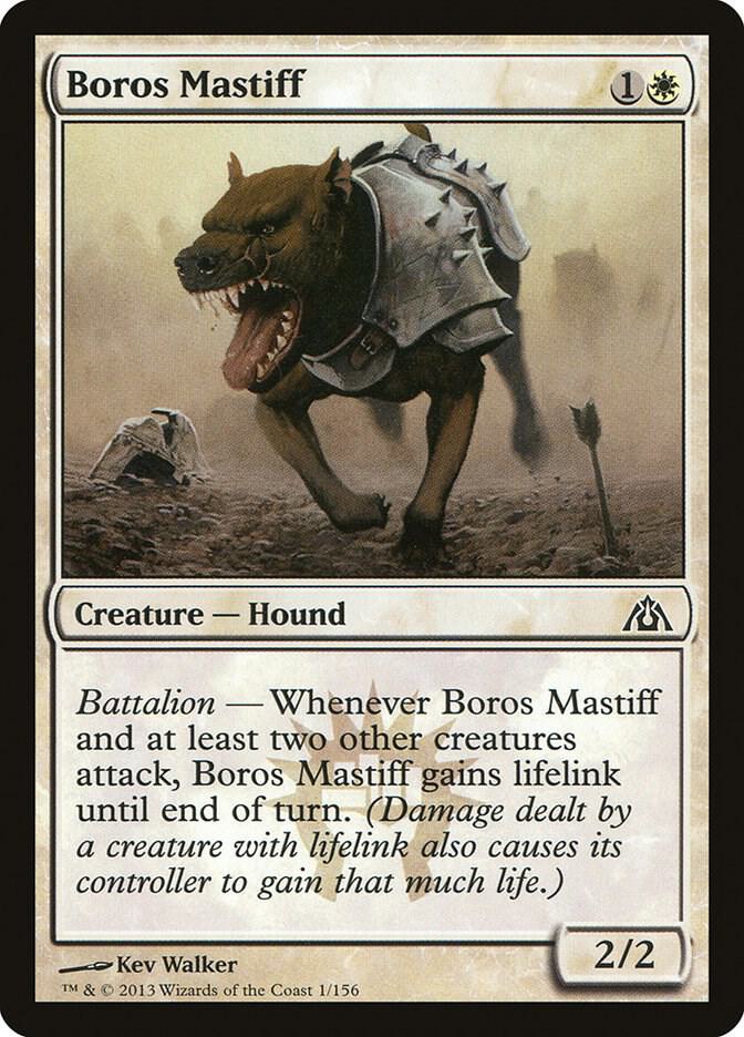 Boros Mastiff, Dragon's Maze 1