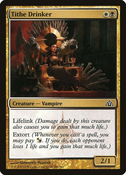 Tithe Drinker, Dragon's Maze 109