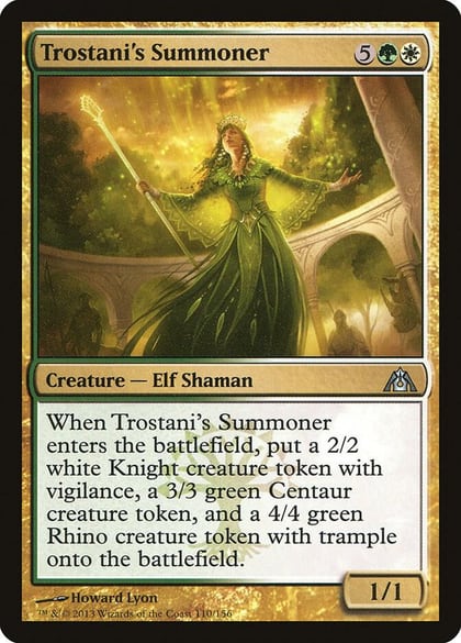 Trostani's Summoner, Dragon's Maze 110