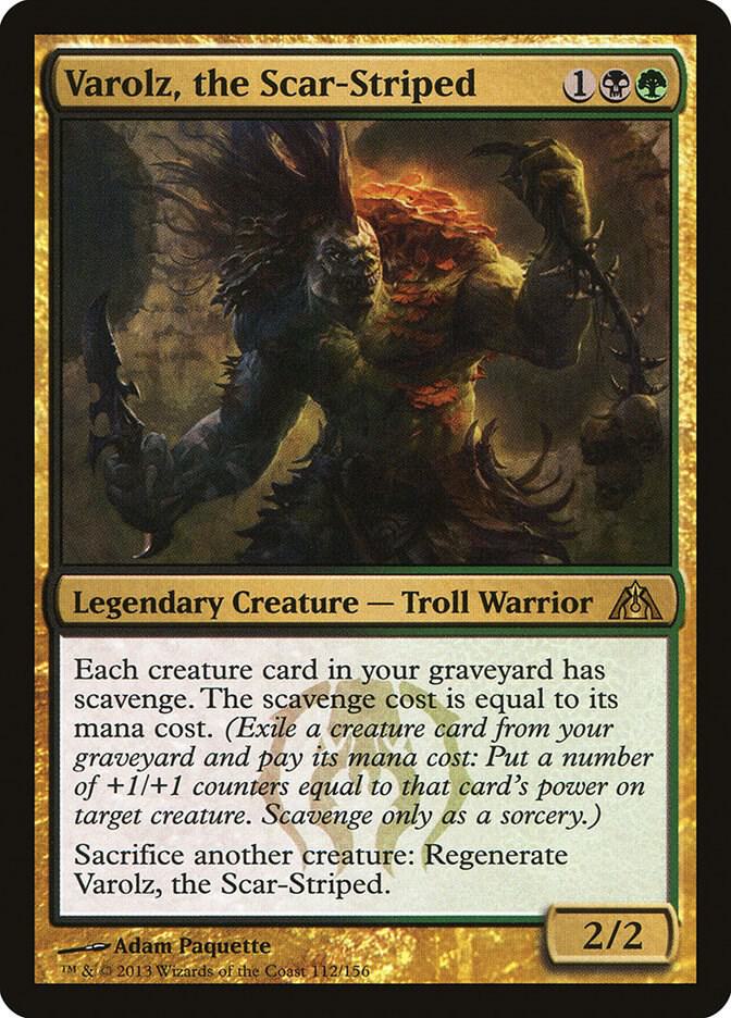 Varolz, the Scar-Striped, Dragon's Maze 112